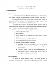 Pontificia Universidad Católica de Puerto Rico Departamento de Estudios Hispánicos. Página 1