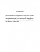 El fin para la realización de este fichero es dar a conocer los gestos básicos utilizados en el voleibol