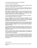 Adultos: Un aprendizaje significativo desde y para la experiencia.