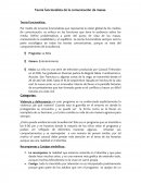 Teoría funcionalista de la comunicación de masas.