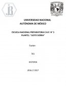 ESCUELA NACIONAL PREPARATORIA E.N.P. N° 3 PLANTEL: “JUSTO SIERRA”/