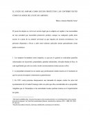EL JUICIO DE AMPARO COMO ESCUDO PROTECTOR. LOS CONTRIBUYENTES COMO USUARIOS DEL JUICIO DE AMPARO.
