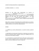 Contrato produccion artistica.