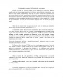 Producción y costes. Definición de conceptos