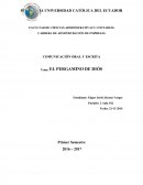 EL PERGAMINO DE DIOS.