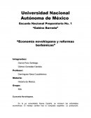 Economía y reformas borbónicas.