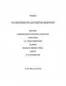 SISTESIS PELICULA LA SOCIEDAD DE LOS POETAS MUERTOS