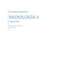 La radiología es una materia de gran importancia, ya que siempre refuerza algunos de nuestros diagnósticos y así podemos medicar oh hacer un mejor procedimiento..