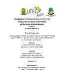 Análisis de los procesos administrativos y económicos en ferretería y riegos el titán
