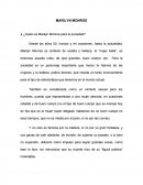 ¿Quién es Marilyn Monroe para la sociedad?