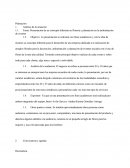 Presentación de un concepto diferente en florería y planeación en la ambientación de eventos