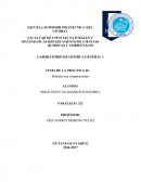 TEMA DE LA PRÁCTICA #6 Hidratos sus composiciones