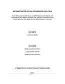 FACTORES QUE INCIDEN EN LA COMPRENCION LECTORA EN LOS ESTUDIANTE DEL GRADO TERCERO DEL CENTRO ETNOEDUCATIVO