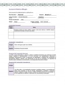 Secuencia Didáctica Bilingüe