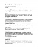 Proyecto de Micro Empresa “El Sabor del Hogar”