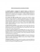 Relatoría inicial grupal sobre los contenidos de la Unidad II