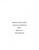 PROYECTO FINAL FÍSICA . Ruido. Ventilación etc