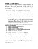 Periodización de la psicología en Argentina.