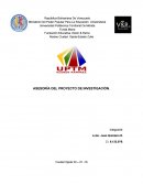 ASESORÍA DEL PROYECTO DE INVESTIGACIÓN.