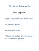 El libro de los diez negritos