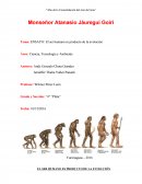 EL SER HUMANO ES PRODUCTO DE LA EVOLUCIÓN.