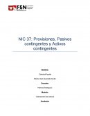 NIC 37: Provisiones, Pasivos contingentes y Activos contingentes