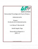 Administración - Evolución de la Administración.
