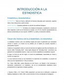 Estadística y bioestadística.