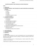 DESCRIPCIÓN ANATÓMICA Y BASES FISIOLÓGICAS DEL APARATO RESPIRATORIO.