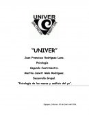 Ensayo de las masas.