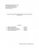 ESTUDIO DE LA ADMINISTRACION PUBLICA DEMANDAS CIUDADANAS Y DEPENDENCIAS ADMINISTRATIVAS.