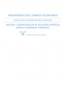 PRODUCCIÓN Y SERVICIO Procesos operativos Estancia infantil “Casita Feliz”