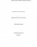 COLABORACIÓN EN LOS TRABJOS DE EQUIPO Aplicación de las TIC´s en tu Área Laboral