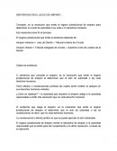 SENTENCIAS EN EL JUICIO DE AMPARO