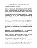 CONSOLIDACIÓN FISCAL Y RÉGIMEN DE INTEGRACIÓN