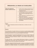 Medicamentos relacionado con salud publica