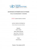 MATERIA: DISEÑO DE EXPERIMENTOS Taller de Estimación y de prueba de Hipótesis