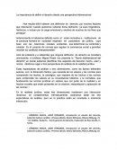 Importancia de definir el derecho desde una persperctiva tridimensional