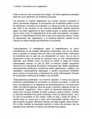 Lectura: "convertirse en un vegetariano"