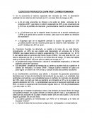 EJERCICIOS PROPUESTOS CAPM PROF. CARMEN PENNANEN.