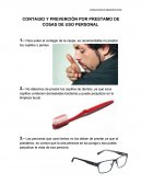 Contagios por prestamos de cosas.