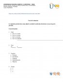 Test de Evaluación La siguiente prueba tiene como objetivo estudiar la adicción al internet en caso de que la presente