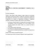 DIRECTORA DE LA DIRECCIÓN DE MANTENIMIENTO Y DESARROLLO DE LA ESPOCH.