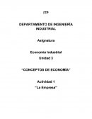 Los Conceptos de Economía.