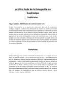 Análisis Foda de la Delegación de Cuajimalpa