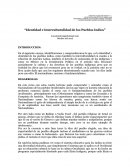 Identidad e interculturalidad de los pueblos indios