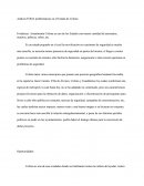 Análisis FODA problemáticas en el Estado de Colima.