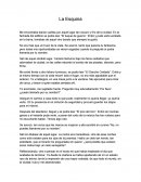 Me encontraba dando vueltas por aquel lugar tan oscuro y frío de la ciudad. En la fachada del edificio se podía leer “El buque de guerra”. Entré y pude verte sentada en la barra, tomabas de aquel vino barato que siempre te gustó.