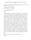 Tema de la Percepcion de buen estudiante universitario.