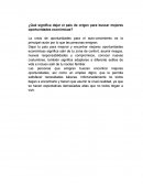 ¿Qué significa dejar el país de origen para buscar mejores oportunidades económicas?.